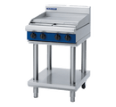 Blue Seal 4 Burner Gas Griddle on Leg Stand