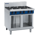 Blue Seal 900mm Gas Cooktop 6 Burner Cabinet Base - 4B 300mm Griddle 132MJ/Hr