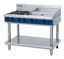 Blue Seal 4 Burner 600mm Griddle with Leg Stand