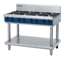Blue Seal 8 Burner Cook Top on Leg Stand