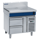 Blue Seal 900mm Gas Tilting 80L Bratt Pans - Manually Operated 72MJ/Hr