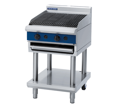 Blue Seal 600mm Gas Chargrill with Leg Stand