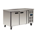 Polar 2 Door Counter Refrigeration 282Ltr