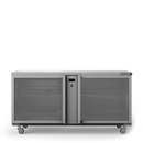 Glass Chiller - 2 Door Remote Glass Chiller With Two Shelves