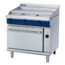 Blue Seal 900mm Gas Range Electric Convection Oven 6 Burner 2/1GN - 900mm Griddle 90MJ/Hr