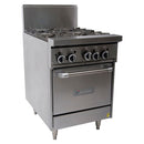 Garland Restaurant range 600mm wide 4 open burner w oven