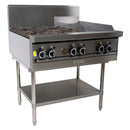 Garland Restaurant Modular Top 900mm Wide 4 Burner 300mm Griddle Nat Gas