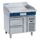 Blue Seal 900mm Gas Griddle Refrig Base 2x1/1GN Drawers - 80MJ