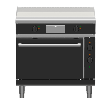 Waldorf Bold 900mm Electric Griddle Convection Oven