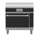 Waldorf Bold 900mm Electric Griddle Static Oven