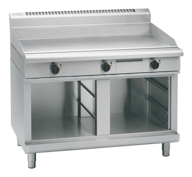 Waldorf 1200mm Electric Griddle Low Back Cabinet Base