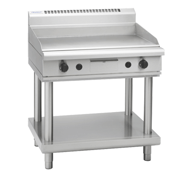 Waldorf 900mm Gas Griddle Low Back Leg Stand