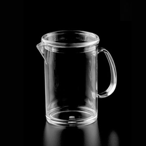 Straight Side Polycarb Pitcher & Lid 1000ml