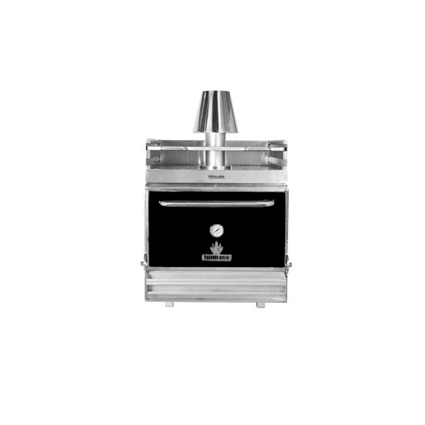 Mibrasa Charcoal Oven w/ Heating Rack - 110 Diners - Black