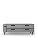 Jarrah - 4 Drawer Remote Lowline Refrigerator