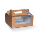 Kraft Cake Boxes - 9"x9"x4", s10