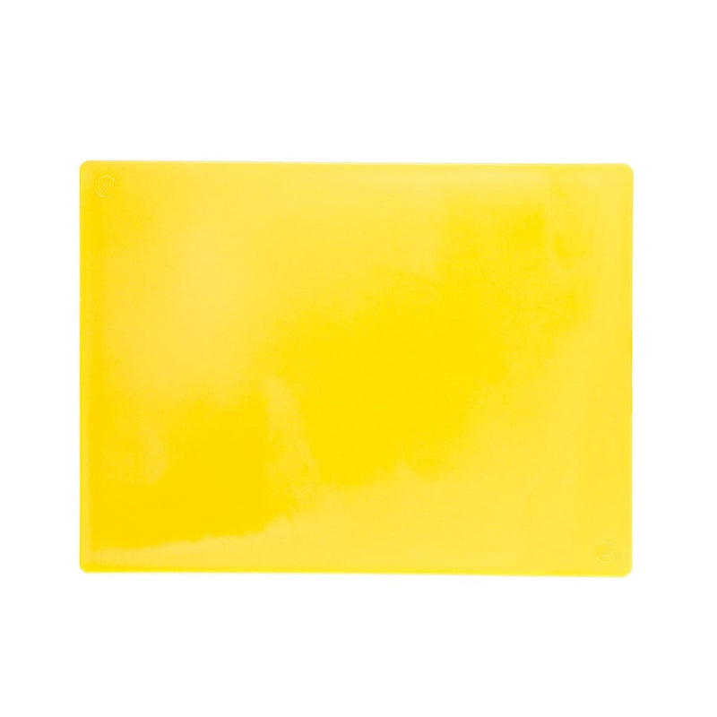 Cutting Board 400x253x12mm Yellow PE