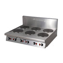 Goldstein 800 Series Ranges Electric  6 X 2Kw Solid Plates, Solid Tops Only