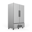 Quartz Star - 2 Door S/S Upright Storage Refrigerator