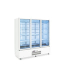 Quartz Star - 3 Door White Colorbond Upright Display Refrigerator