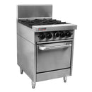 Trueheat RC Series 4 Open Burner Oven Range 600mm