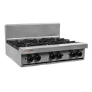 True Heat 6 Burner Gas Cooktop Natural Gas