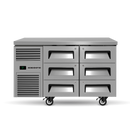 Skope Reflex Underbench Fridge - 6 GN 1/1 Drawer - S/S