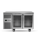 Reflex 2 Glass Door Underbench Fridge R290 1290w x 730d x 855h - S/S