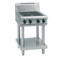 Waldorf  Electric 2 burner/300mm griddle cooktop on leg stand
