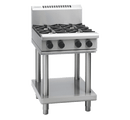 Waldorf 4 Burner Gas Cook Top on Leg Stand