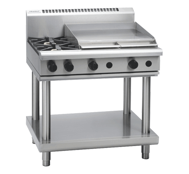 Waldorf 900mm Gas Cooktop Leg Stand - 2 Burner 600mm Griddle