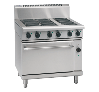 Waldorf 900mm Electric Range Convection Oven - 4 x Elements 300mm Griddle