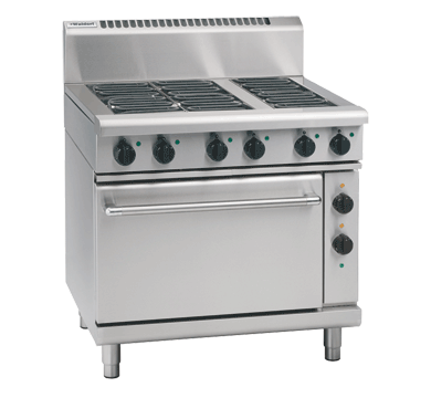 Waldorf 900mm Electric Range Static Oven - 4 x Elements 300mm Griddle