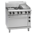 Waldorf 900mm Gas Range Electric Static Oven - 4 Burner 300mm Griddle