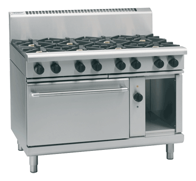 Waldorf 1200mm Gas Range Electric Convection Oven - 6 Burner 300mm Griddle