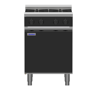 Waldorf Bold 600mm Gas Cooktop Cabinet Base - 2 Burner 300mm Griddle