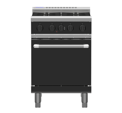 Waldorf Bold 600mm Gas Range Static Oven - 2 Burner 300mm Griddle