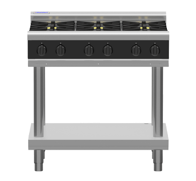 Waldorf Bold 900mm Gas Cooktop Leg Stand