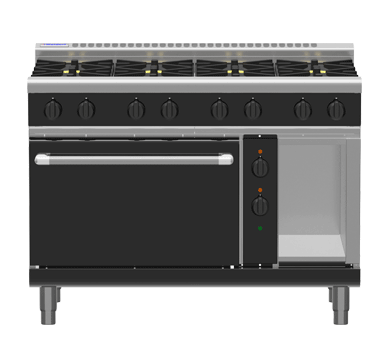 Waldorf Bold 1200mm Gas Range Electric Static Oven - 4 Burner 600mm Griddle