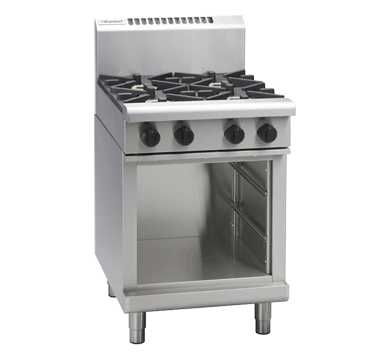 Waldorf 600mm Gas Cooktop Low Back Cabinet Base - Griddle