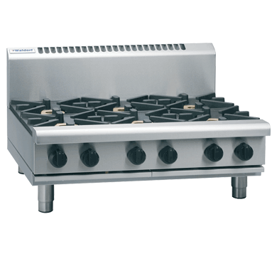 Waldorf 900mm Gas Cooktop Low Back Bench Model