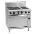 Waldorf 900mm Electric Range Convection Oven Low Back - 6 x Elements