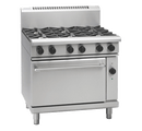 Waldorf 900mm Gas Range Electric Convection Oven Low Back - 6 Burner