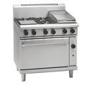 Waldorf 900mm Gas Range Convection Oven Low Back - 4 Burner 300mm Griddle