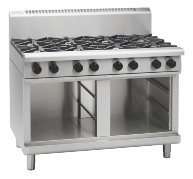 Waldorf 1200mm Gas Cooktop Low Back Cabinet Base