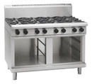 Waldorf 1200mm Gas Cooktop Low Back Cabinet Base - 4 Burner 600mm Griddle