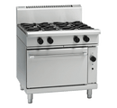 Waldorf 900mm Gas Range Convection Oven Low Back - 4 Burner
