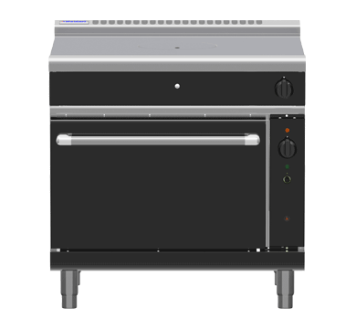 Waldorf Bold 900mm Gas Target Top Low Back Convection Oven