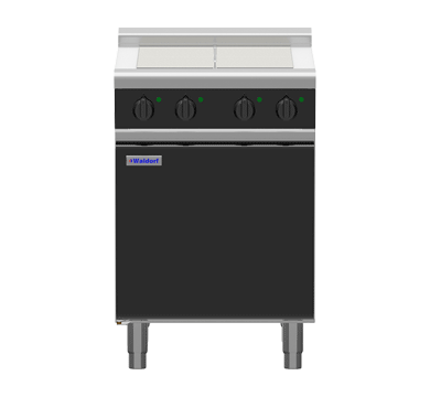 Waldorf Bold 600mm Electric Cooktop Low Back Cabinet Base - 4 x Elements