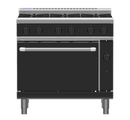 Waldorf Bold 900mm Gas Range Static Oven Low Back - 6 Burner
